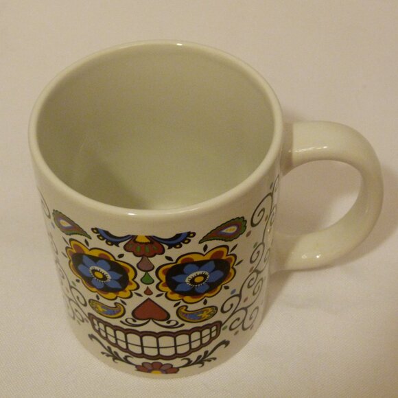 FLOMO Day of The Dead Decorative Ceramic Mug in Gift Box - Picture 6 of 8